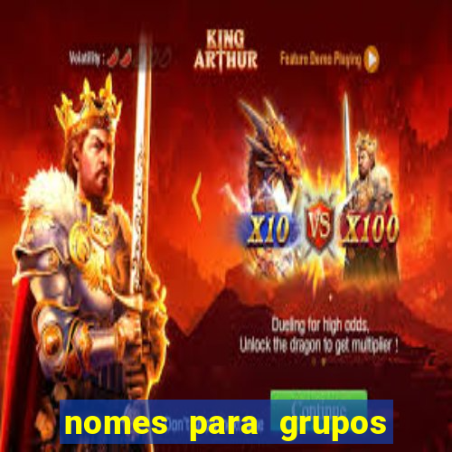 nomes para grupos de amigos cachaceiros